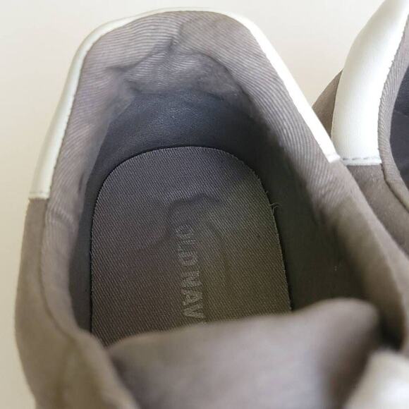 Old Navy Sneaker Shoes Gray Soft-Brushed Faux-Suede Sneakers Womens Size 9.5​​ - Picture 14 of 14